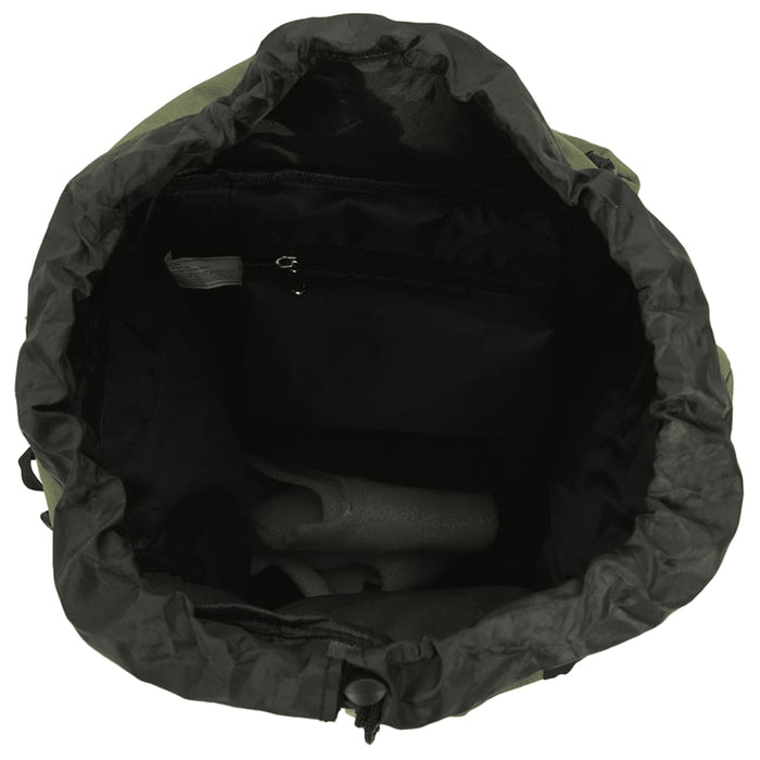 Zaino da Trekking Verde Militare 100 L in Tessuto Oxford 4009979