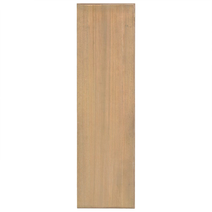 Tavolo Consolle con 2 Cassetti 110x35x76 cm Legno Multistrato 4009864