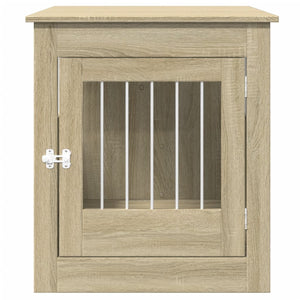 Gabbia Cani Arredamento Rovere Sonoma 64,5x80x71cm Multistrato 847491