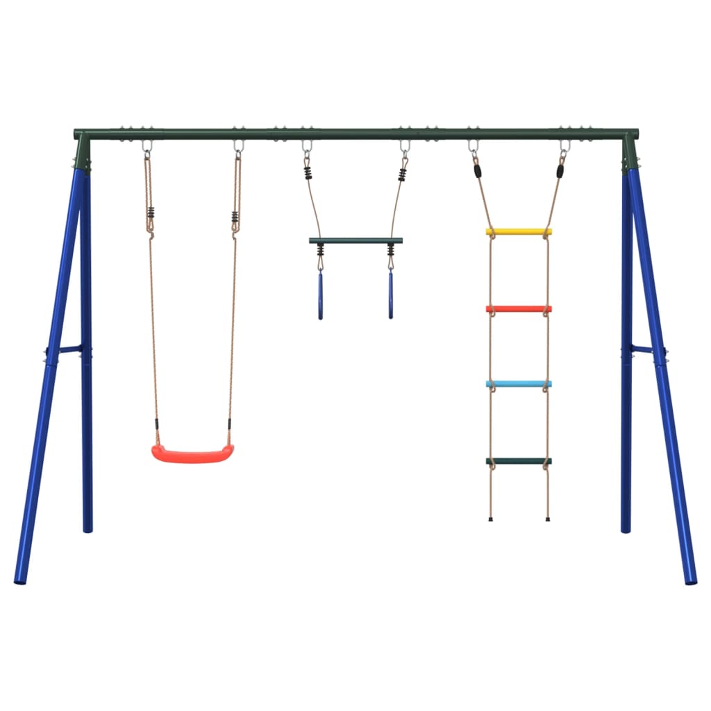 Set Gioco da Esterno con Altalena,Trapezio e Scala 3283602