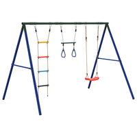 Set Gioco da Esterno con Altalena,Trapezio e Scala 3283602