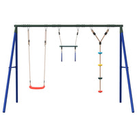 Set Gioco da Esterno con Altalena Trapezio e Altalena a Disco 3283603