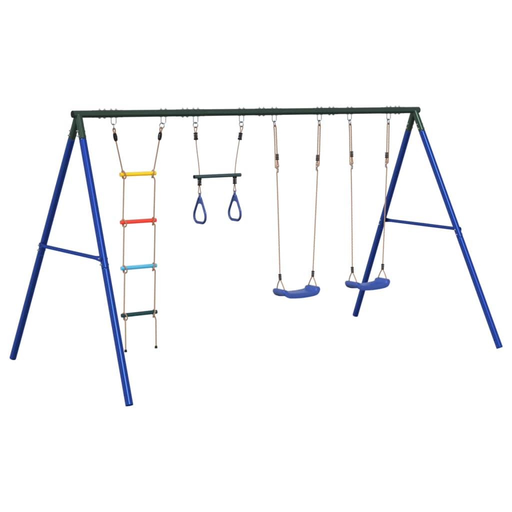 Set Gioco da Esterno con Altalene Trapezio e Scala 3283611