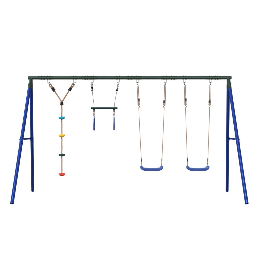 Set Gioco da Esterno con Altalene Trapezio e Altalena a Disco 3283612