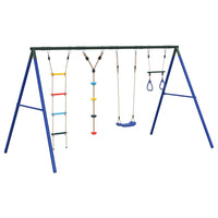 Set Gioco da Esterno con Altalena Trapezio Scala e Altalena 3283614