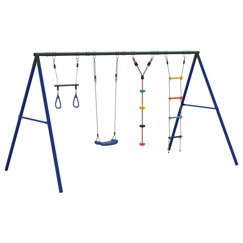 Set Gioco da Esterno con Altalena Trapezio Scala e Altalena 3283614