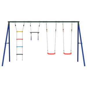 Set Gioco da Esterno con Altalene Trapezio e Scala 3283625