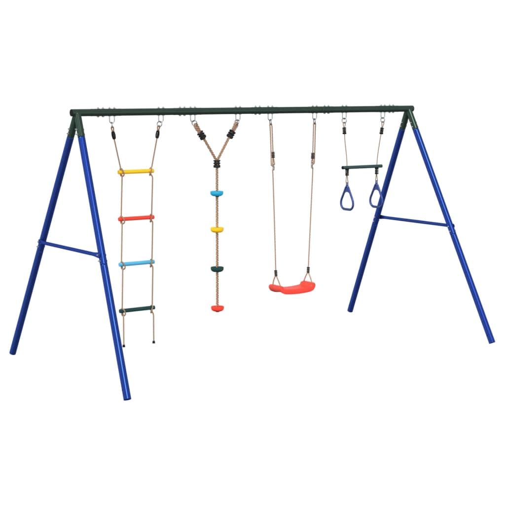 Set Gioco da Esterno con Altalena Trapezio Scala e Altalena 3283628