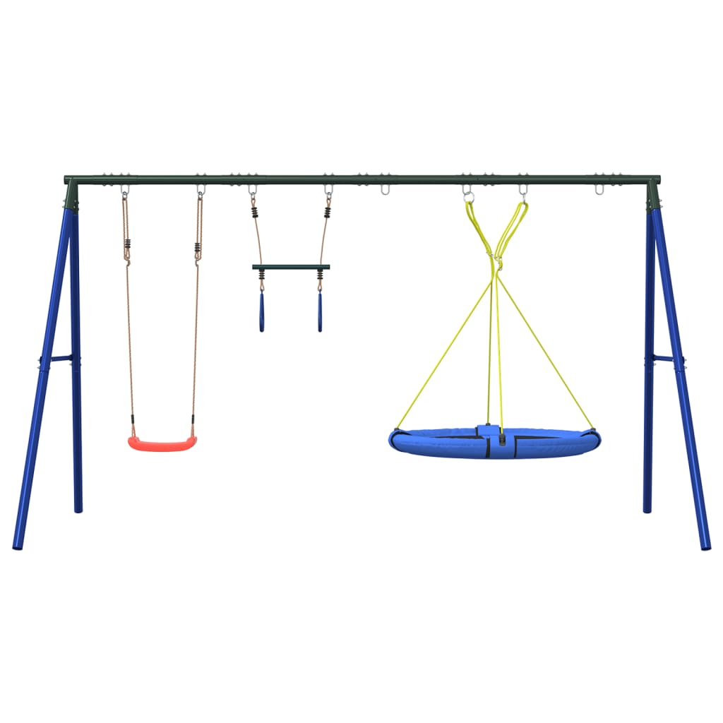 Set Gioco da Esterno Altalena Trapezio e Altalena con Piattino 3283629