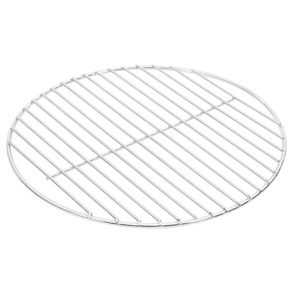 Griglia per Barbecue Rotonda Ø34,5 cm Acciaio Inossidabile 304 4010551