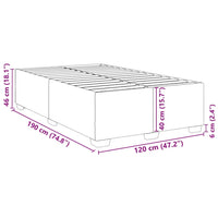 Giroletto Cappuccino 120x190 cm in Similpelle 3284551