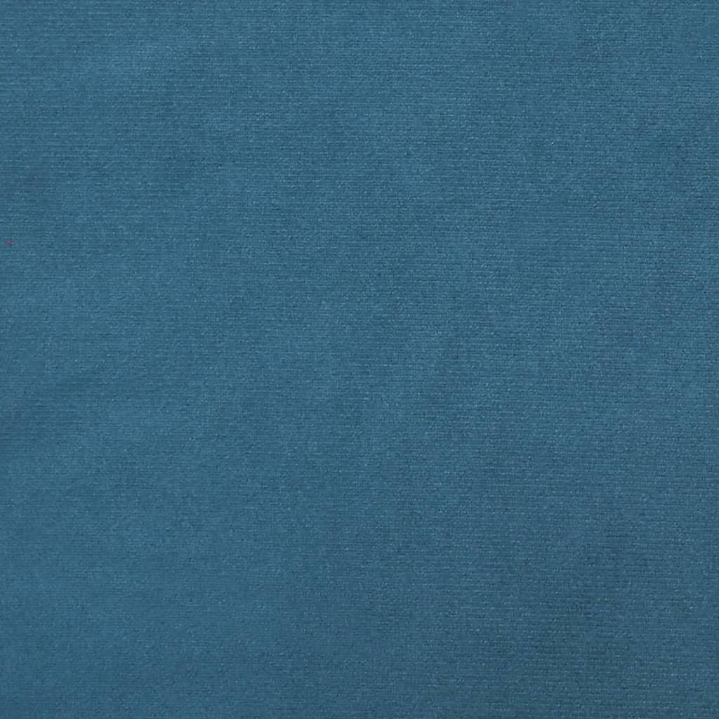 Giroletto Blu 160x200 cm in Velluto 3284647