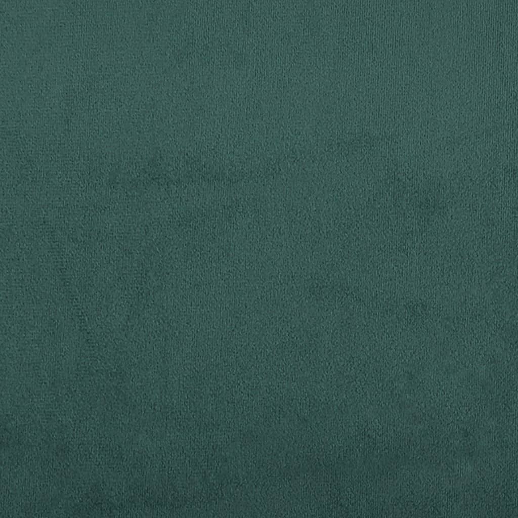 Giroletto Verde Scuro 180x200 cm in Velluto 3284652