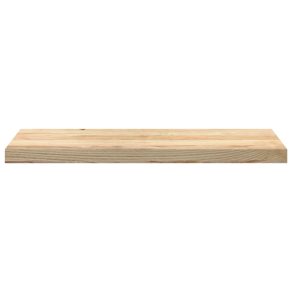 Davanzali 2 pz Non Trattati 80x30x2 cm Legno Massello di Rovere 4009110