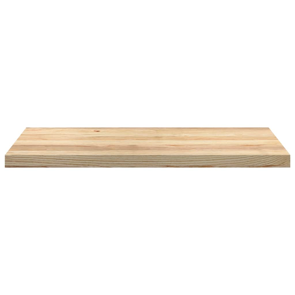 Davanzali 2 pz Non Trattati 90x40x2 cm Legno Massello di Rovere 4009119