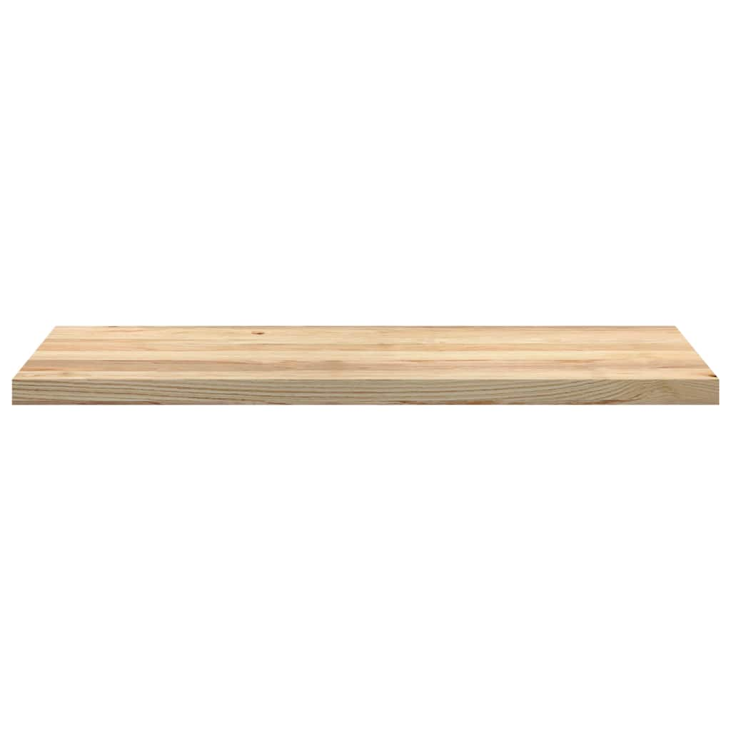 Davanzali 2 pz Non Trattati 110x40x2cm Legno Massello di Rovere 4009121