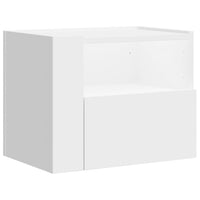 Comodino a Parete Bianco 45x30x35 cm 848311