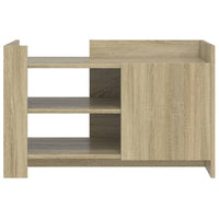 Tavolino da Salotto Rovere Sonoma 80x50x50 cm Legno Multistrato 848355