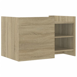 Tavolino da Salotto Rovere Sonoma 80x50x50 cm Legno Multistrato 848355