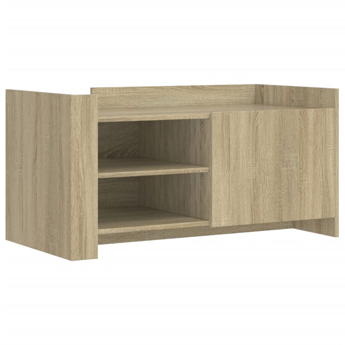 Tavolino Salotto Rovere Sonoma 100x50x50cm in Legno Multistrato 848362