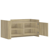 Tavolino Salotto Rovere Sonoma 100x50x50cm in Legno Multistrato 848362