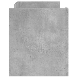 Mobile per TV Grigio Cemento 80x35x40 cm Legno Multistrato 848370