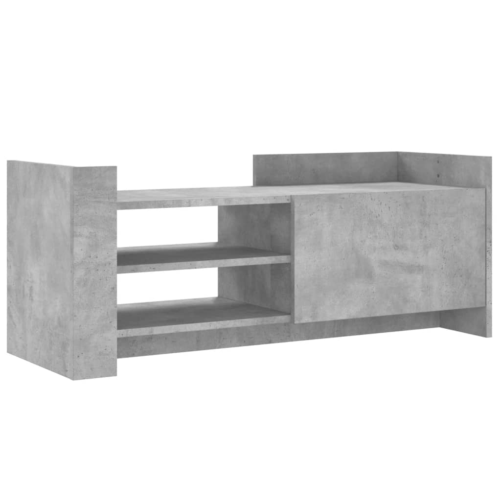 Mobile per TV Grigio Cemento 100x35x40 cm Legno Multistrato 848377