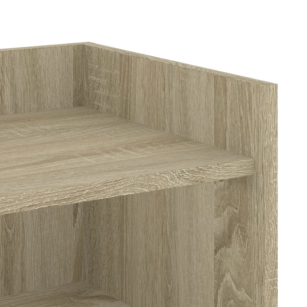 Credenza Rovere Sonoma 73,5x35x75 cm in Legno Multistrato 848390