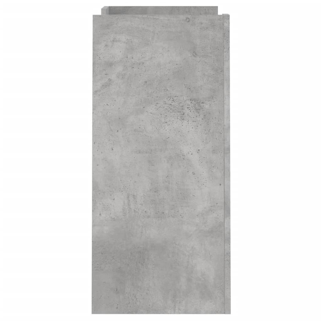 Credenza Grigio Cemento 73,5x35x75 cm in Legno Multistrato 848391