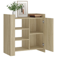 Credenza Rovere Sonoma 73,5x35x75 cm in Legno Multistrato 848404