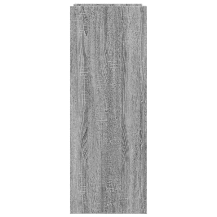 Scarpiera Grigio Sonoma 74,5x37,5x100 cm in Legno Multistrato 848435