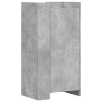 Scarpiera Grigio Cemento 52x37,5x100 cm in Legno Multistrato 848440