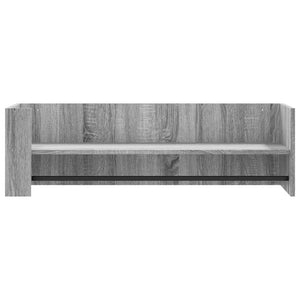 Mensola a Muro Grigio Sonoma 100x35x30,5 cm Legno Multistrato 848463