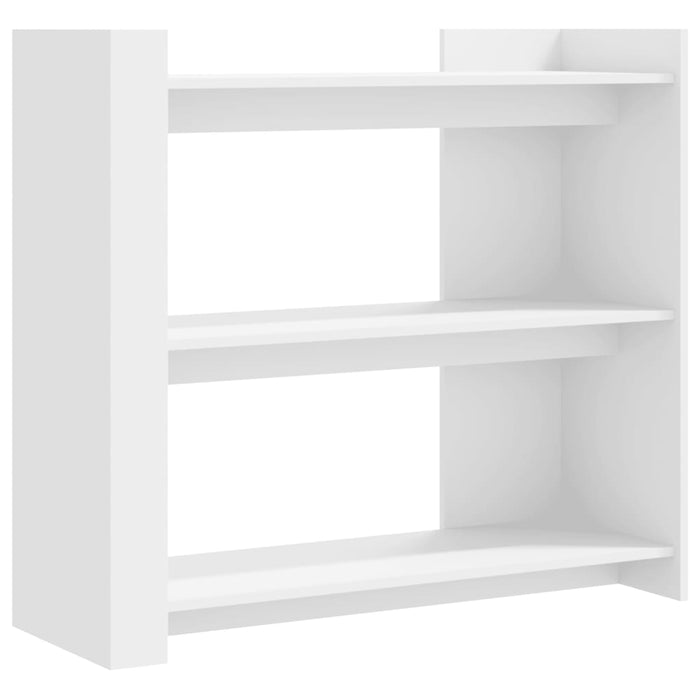 Tavolino Consolle Bianco 100x35x90 cm in Legno Multistrato 848472