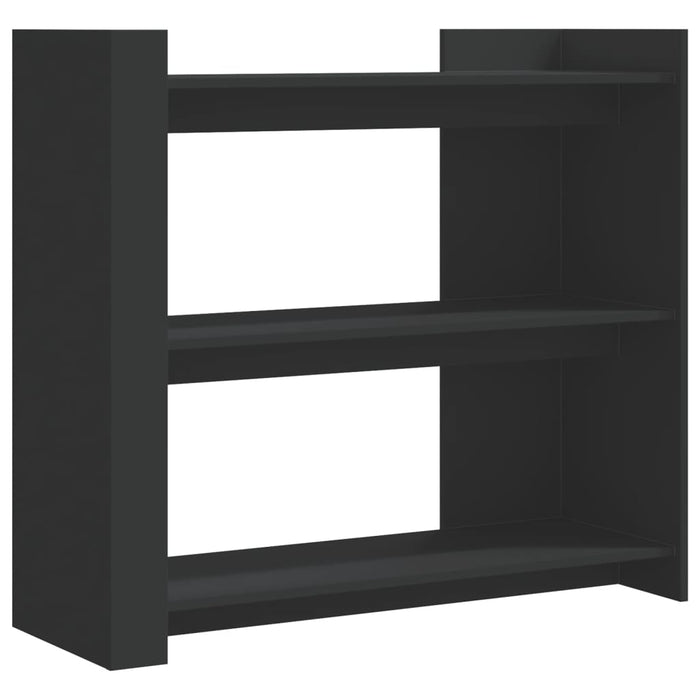 Tavolino Consolle Nero 100x35x90 cm in Legno Multistrato 848473