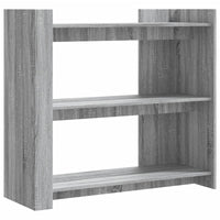 Tavolo Consolle Grigio Sonoma 100x35x90 cm in Legno Multistrato 848477