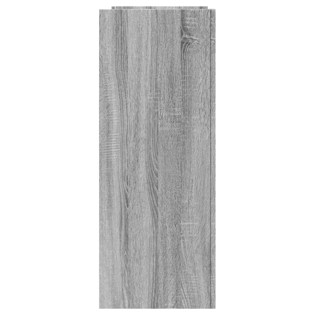 Tavolo Consolle Grigio Sonoma 100x35x90 cm in Legno Multistrato 848477