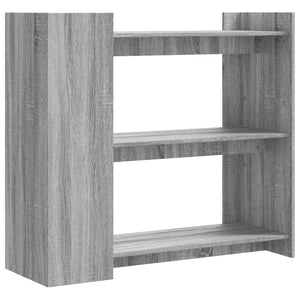 Tavolo Consolle Grigio Sonoma 100x35x90 cm in Legno Multistrato 848477