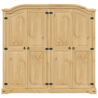 Armadio Corona 194x52x186 cm in Legno Massello di Pino 4012162