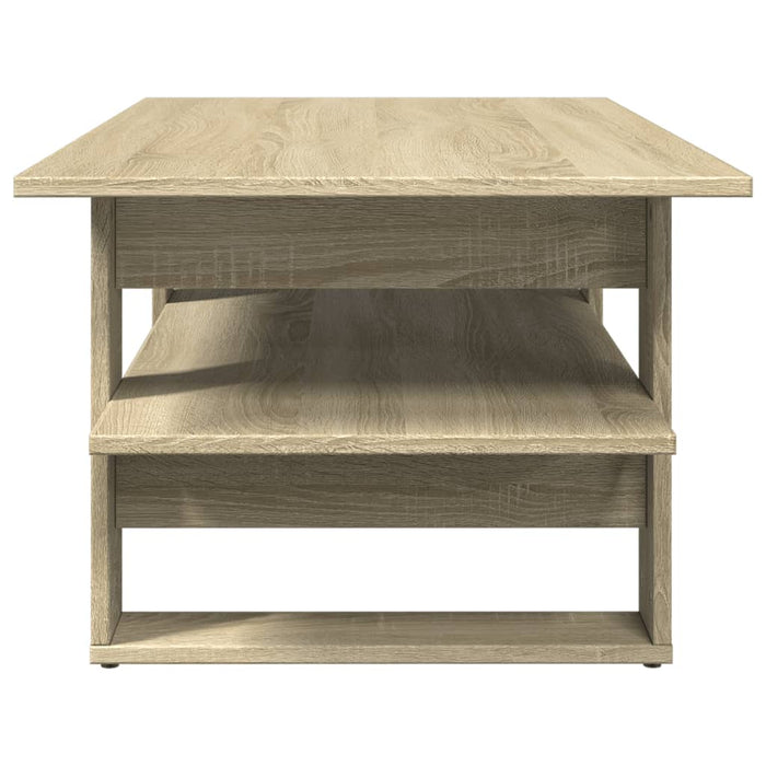 Tavolino da Salotto Rovere Sonoma 102x55x42cm Legno Multistrato 823264