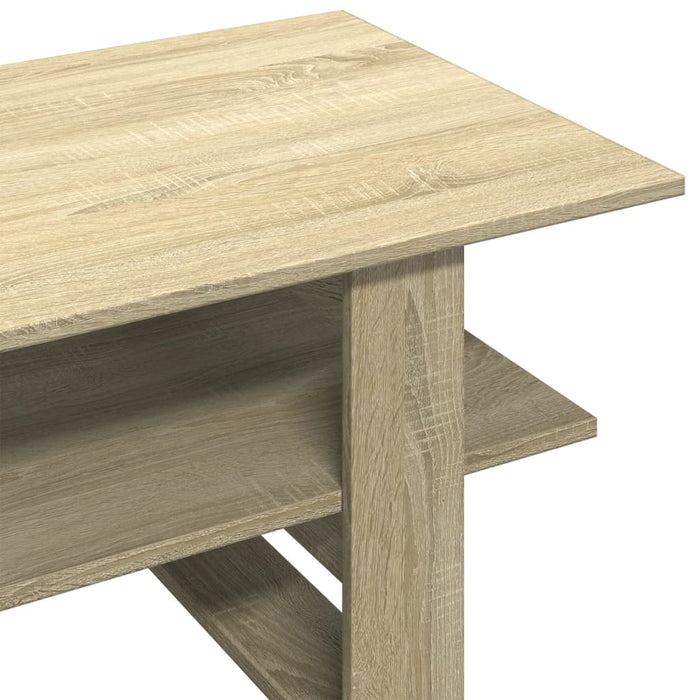 Tavolino da Salotto Rovere Sonoma 102x55x42cm Legno Multistrato 823264