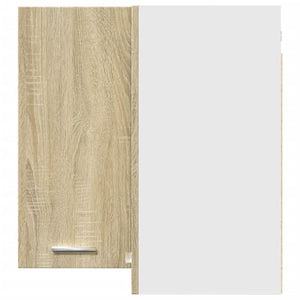 Pensile Angolare Rovere Sonoma 57x57x60 cm in Legno Multistrato 849625