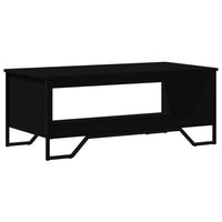 Tavolino da Salotto Nero 100x51x40 cm in Legno Multistrato 848479