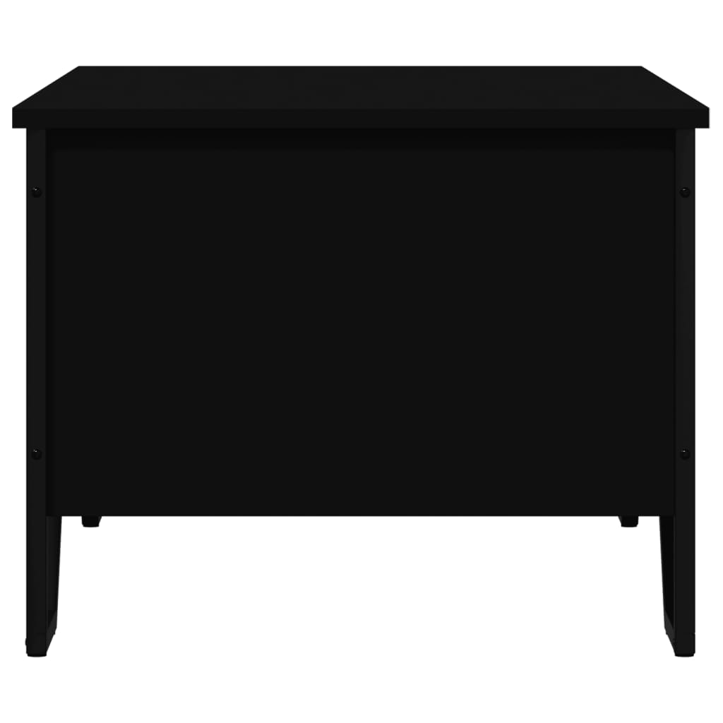 Tavolino da Salotto Nero 100x51x40 cm in Legno Multistrato 848479