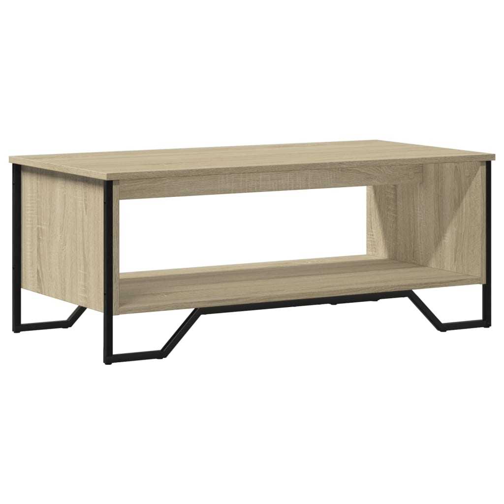 Tavolino da Salotto Rovere Sonoma 100x51x40cm Legno Multistrato 848480