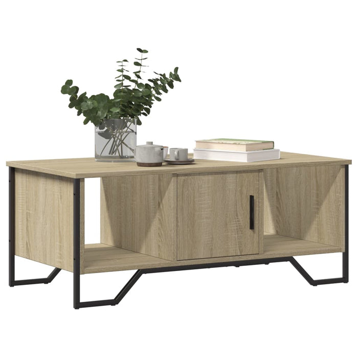 Tavolino da Salotto Rovere Sonoma 100x51x40cm Legno Multistrato 848490