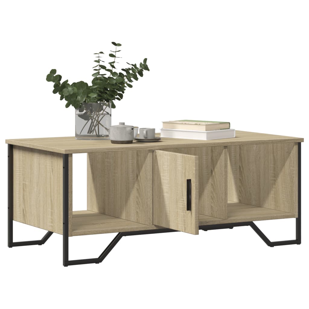 Tavolino da Salotto Rovere Sonoma 100x51x40cm Legno Multistrato 848490