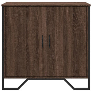 Credenza Rovere Marrone 78x35,5x74,5 cm in Legno Multistrato 848543