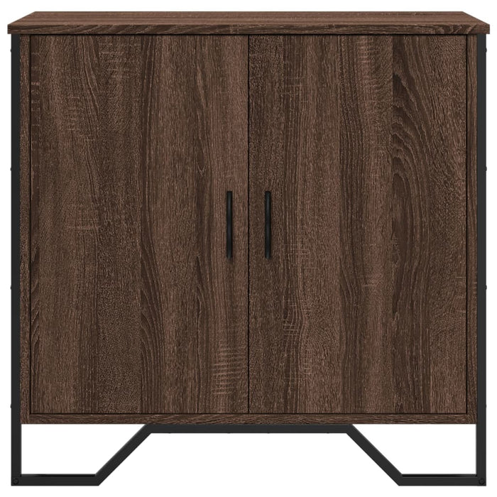 Credenza Rovere Marrone 78x35,5x74,5 cm in Legno Multistrato 848543