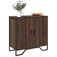 Credenza Rovere Marrone 78x35,5x74,5 cm in Legno Multistrato 848543